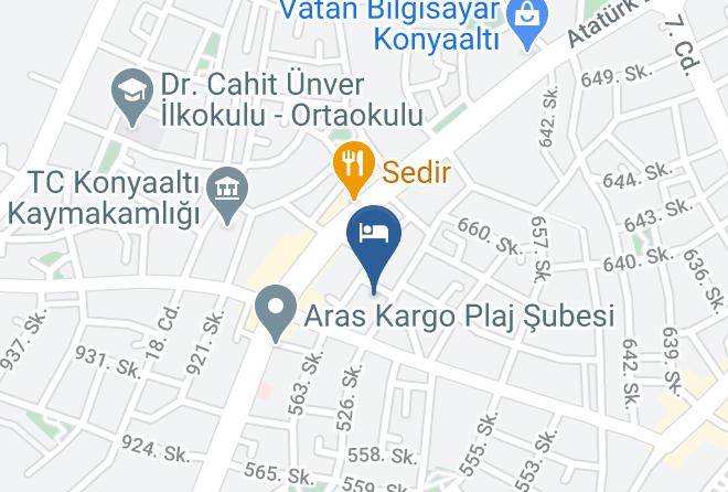 Konyaalti - Furkan Homes Maps