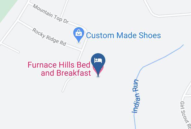 Lancaster - Furnace Hills Bed And Breakfast Maps