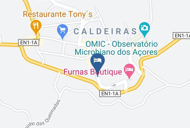 Povoacao - Furnas Paradise Azordays Maps