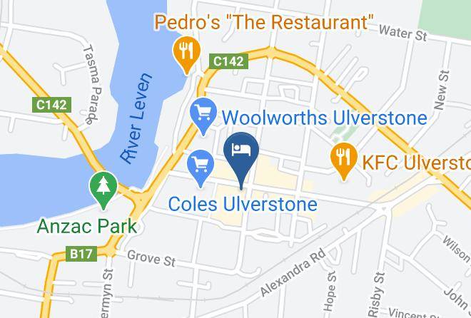 Central Coast - Furners Hotel Maps