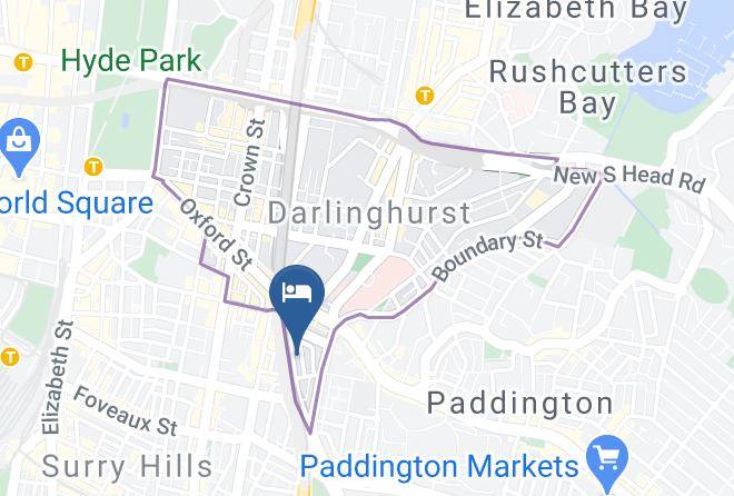 Sydney - Furnished Property Flinders Street Maps