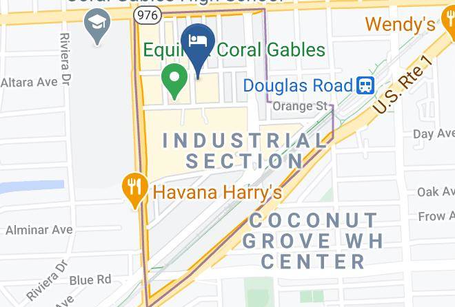 Pelicanstay In Coral Gables Miami Map