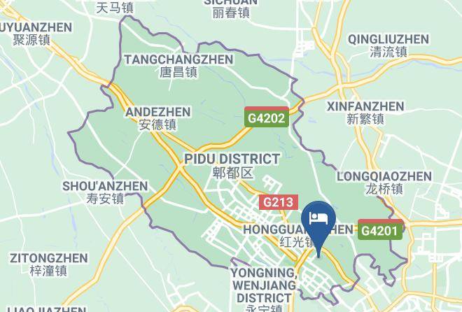 Chengdu - Furong Impression Hotel Maps