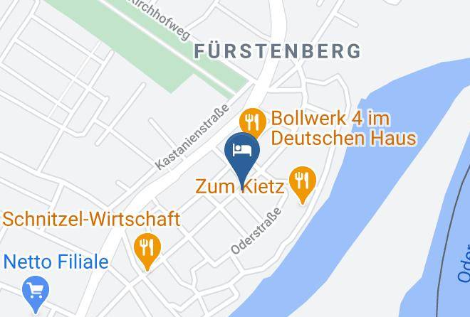 Oder Spree - Furstenberger Pension Maps