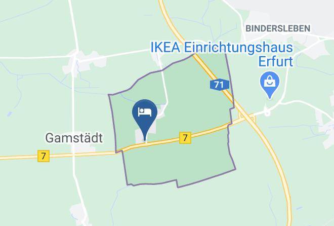 Erfurt - Furstenhof Gasthof Und Pension Maps