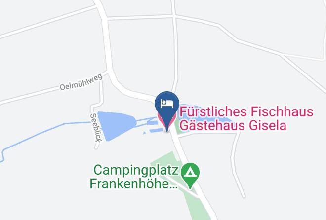 Ansbach - Furstliches Fischhaus Gastehaus Gisela Maps