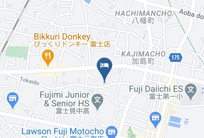 Fuji City - Furuiya Hotel Maps