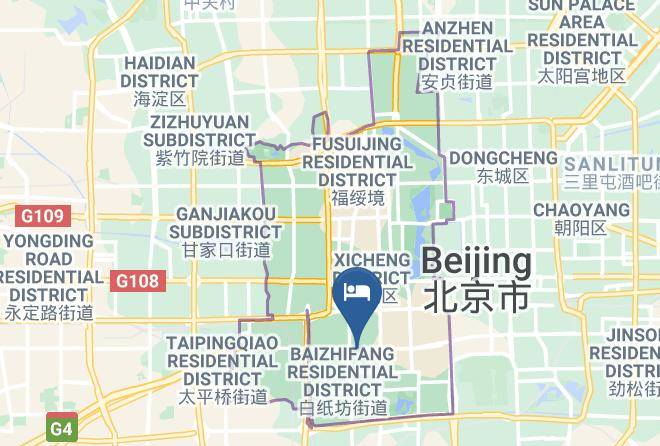 Xicheng District - Furun Hotel Niujie Shop Maps