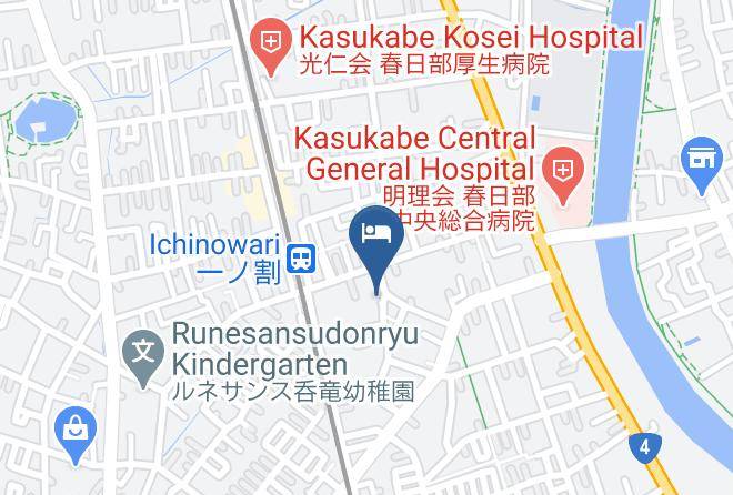 Kasukabe City - Furusato Ryokan Maps