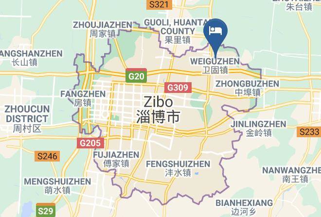Zibo - Fushan Resort Maps