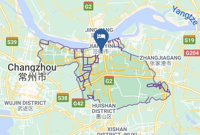 Wuxi - Fusheng Hotel Maps