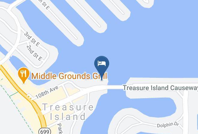 Pinellas - Fusion Resort Treasure Island Maps