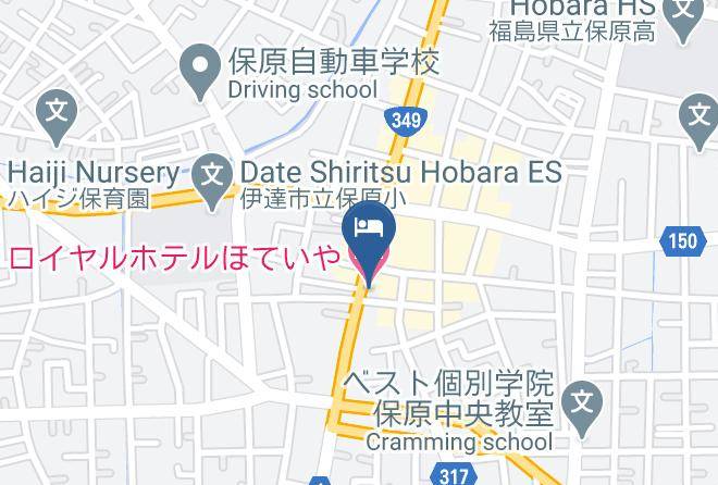 Date City - Futaba Ryokan Maps