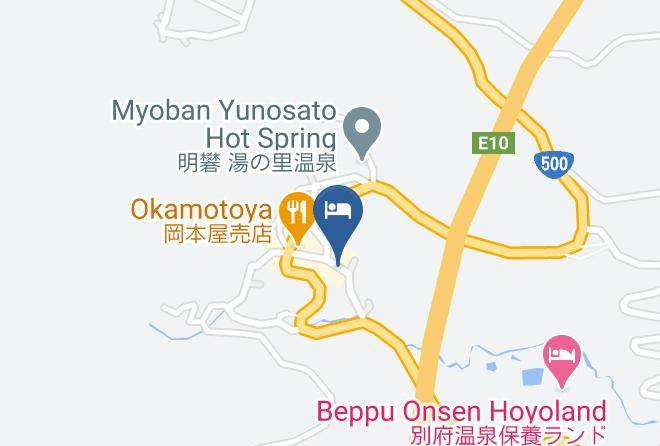 Beppu City - Futabaso Maps