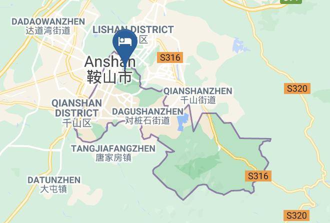 Anshan - Futian Business Hotel Maps