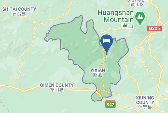 Huangshan - Futogyuan Maps
