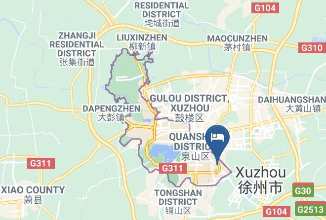 Xuzhou - Fuxi Family Business Hotel Maps