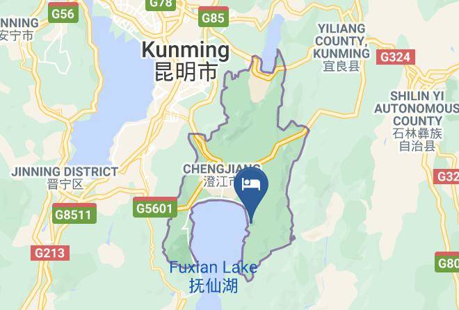 Fuxian Lake Lanting Holiday Hotel Map