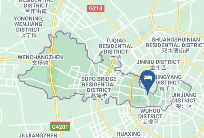 Chengdu - Fuxiang Hotel Maps