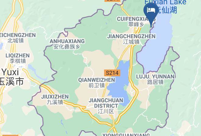 Fuxianhu Huacai Holiday Hotel Map