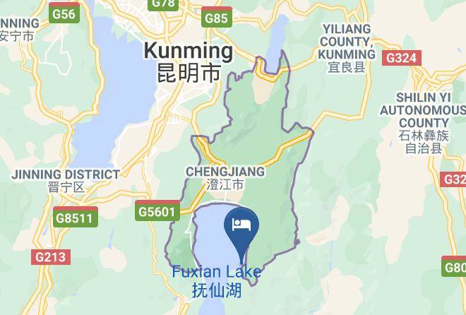 Fuxianhu Shuyuan Hotel Map