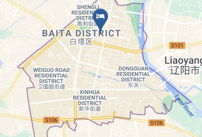 Liaoyang - Fuxing Hotel Maps