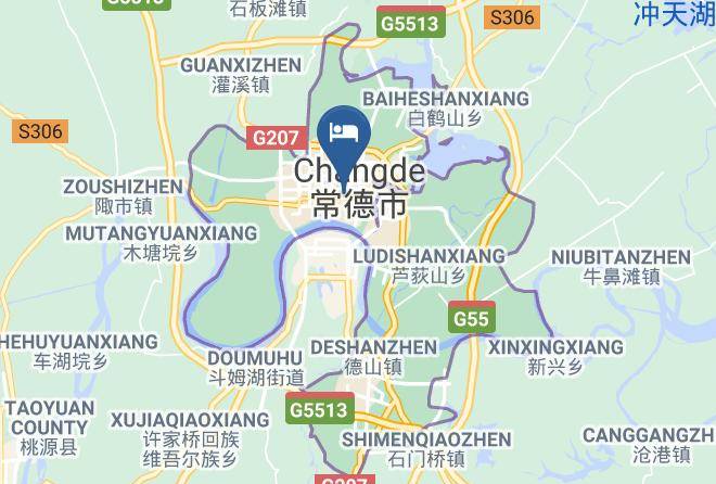 Changde - Fuyang Commercial Hotel Maps