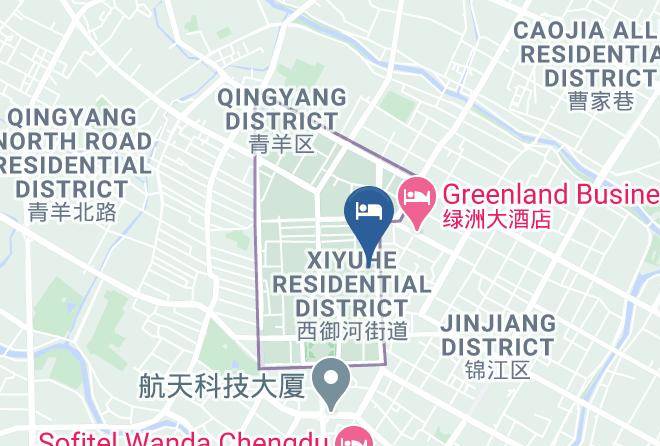 Chengdu - Fuyang Commercial Hotel Maps