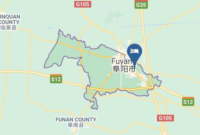 Fuyang - Fuyang Forlife Hotel Maps