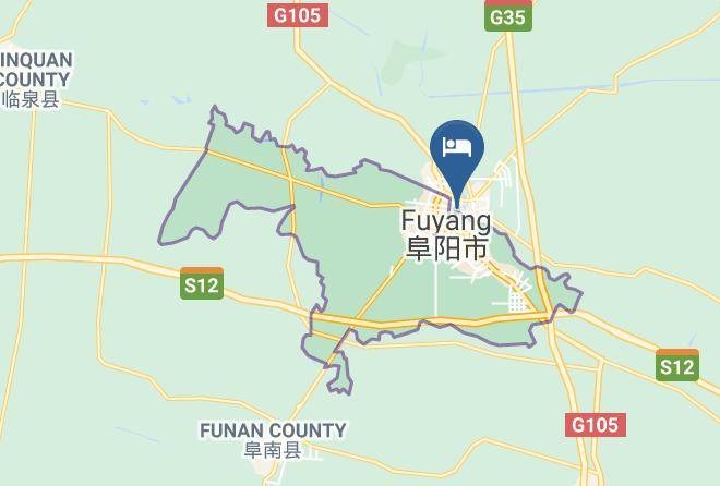 Fuyang - Fuyang Golden Beach Hotel Maps