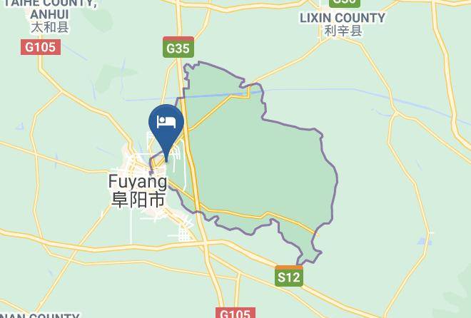 Fuyang - Fuyang Kuaiqi Business Hotel Maps