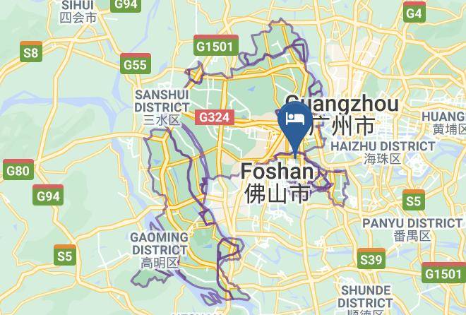 Foshan - Fuyu Hotel Maps