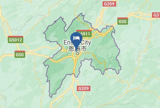 Enshi Aut Prefecture - Fuyuan Guobin Hotel Maps