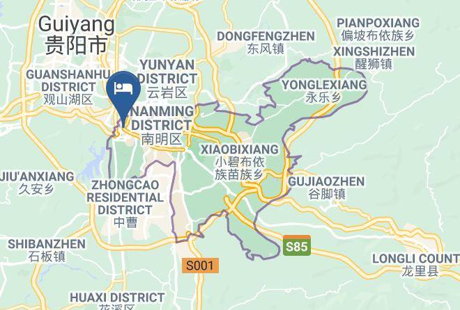 Guiyang - Fuyue Boutique Hotel Maps