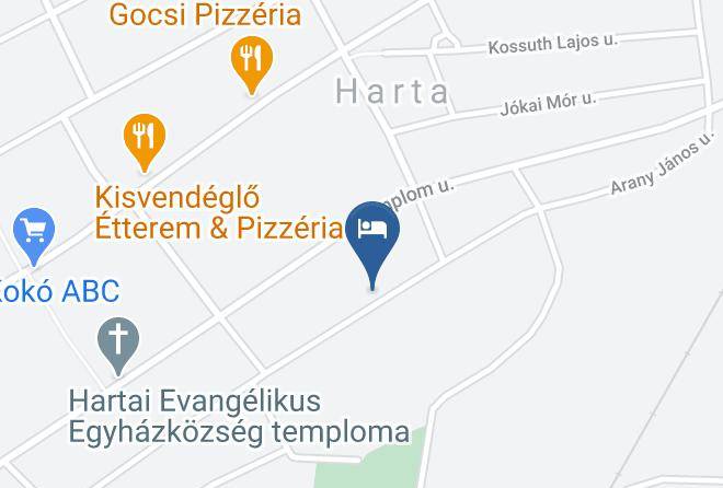 Fuzesi Papa Vendeghaza Map