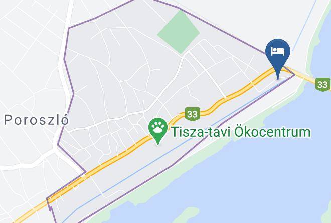 Poroszlo - Fuzfa Hotel Maps