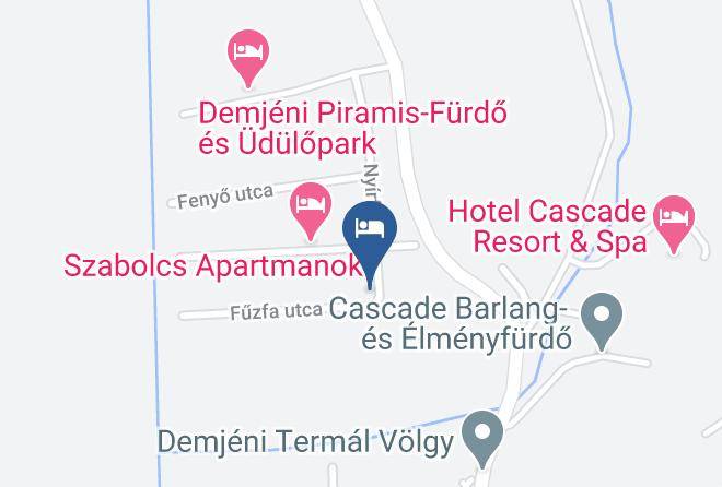 Demjen - Fuzfa Vendeghaz Maps
