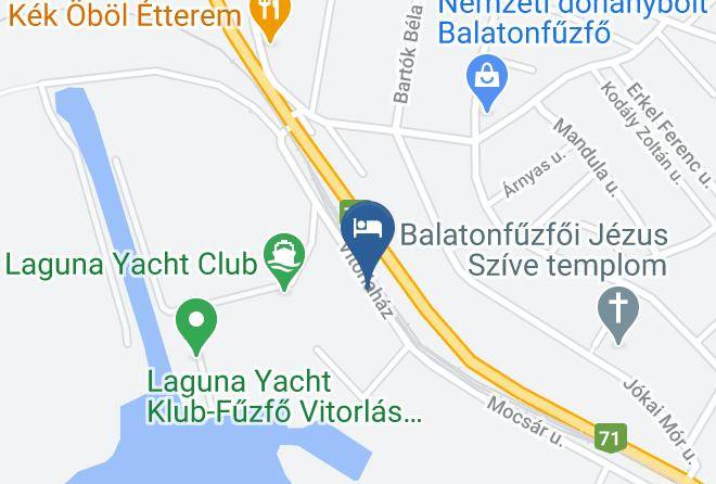 Balatonfuzfo - Fuzfo Motel Maps