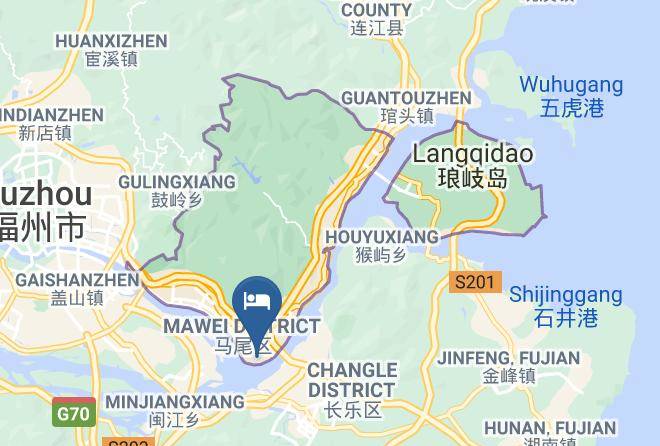 Fuzhou - Fuzhou Marine Pearl Hotel Maps