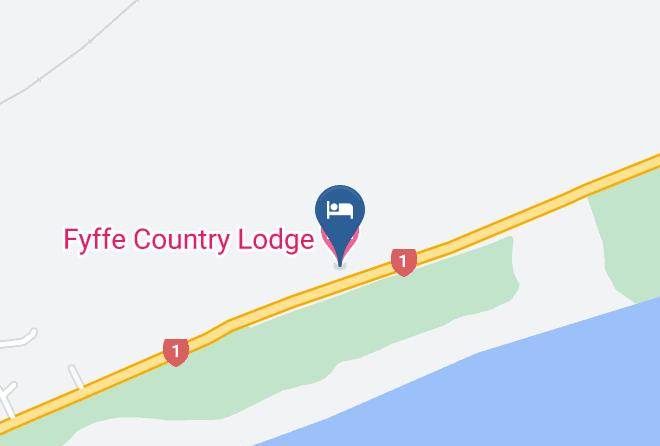 Kaikoura - Fyffe Country Lodge Maps