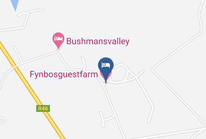 Cape Winelands - Fynbosguestfarm Maps