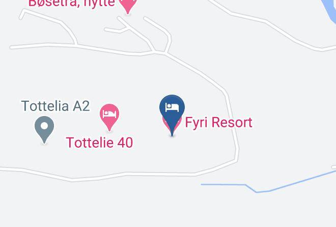 Hemsedal - Fyri Resort Maps