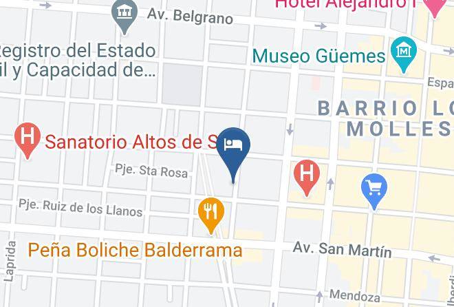 Salta - Gaba Hotel Maps