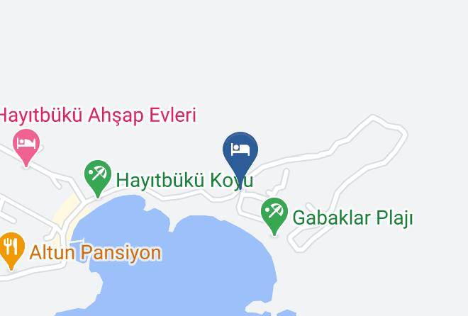 Mugla - Gabaklar Pansiyon Maps