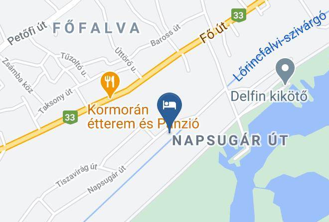 Poroszlo - Gabi Accommodation Maps