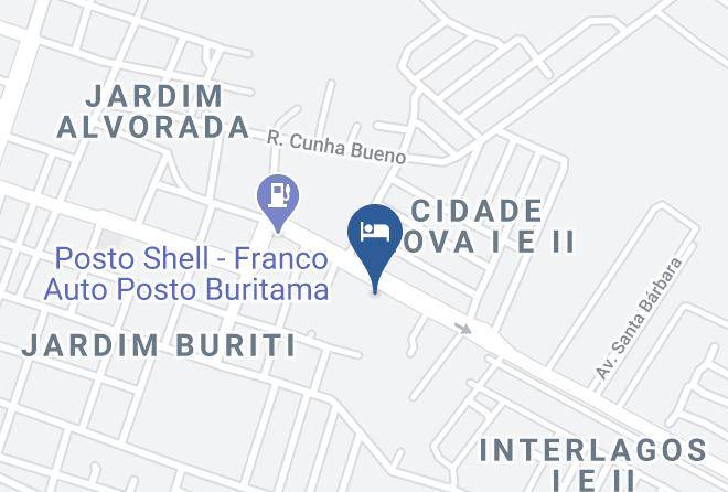 Buritama - Gabira Hotel Maps