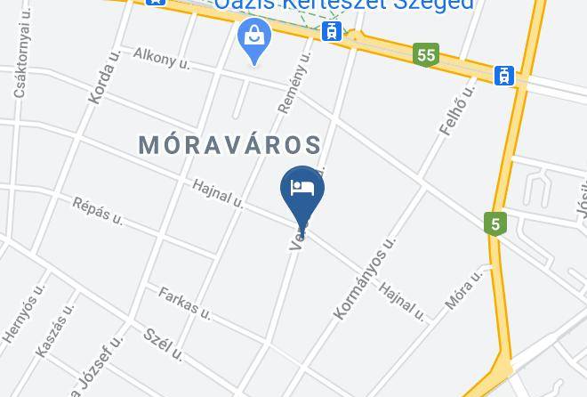Szeged - Gaboca Vendeghaz Maps