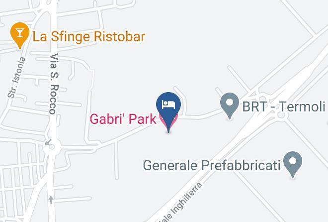 Chieti - Gabri Park Hotel Maps