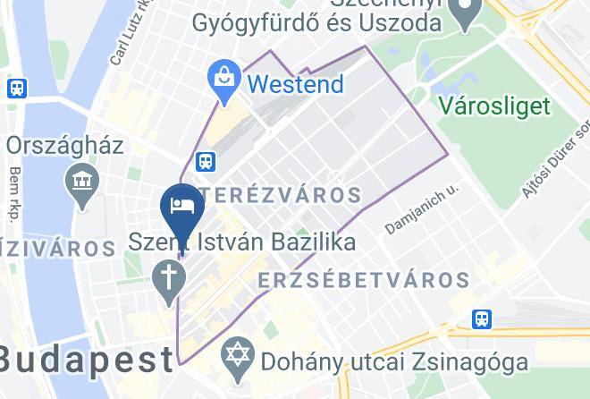 Budapest Terezvaros - Gateway Budapest Centrum Maps