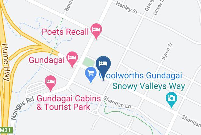 Gundagai - Gabriel Motor Inn Maps